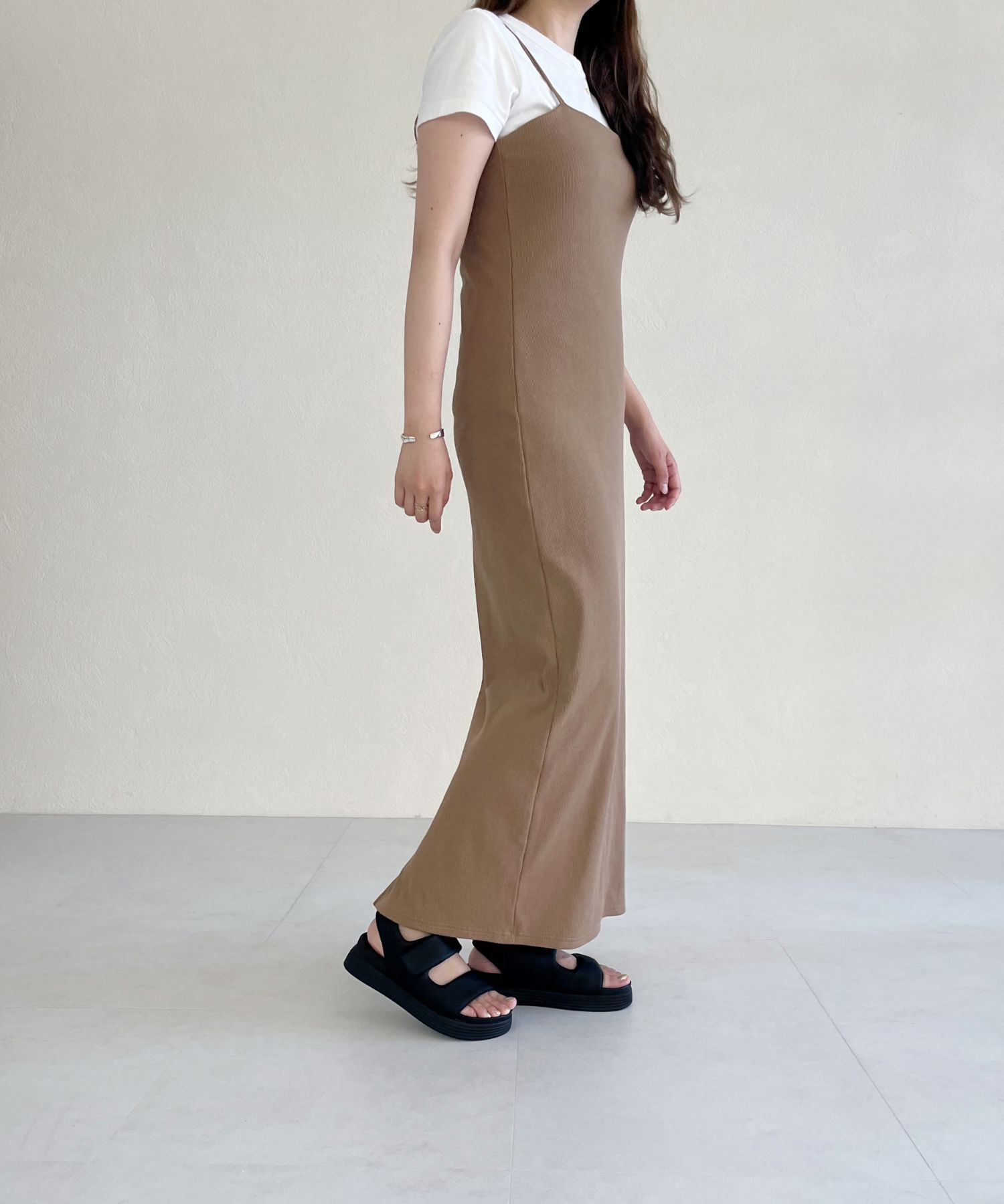 ORiental TRaffic「【WEB限定】ふかふかパデット厚底サンダル/55212」|サンダル|