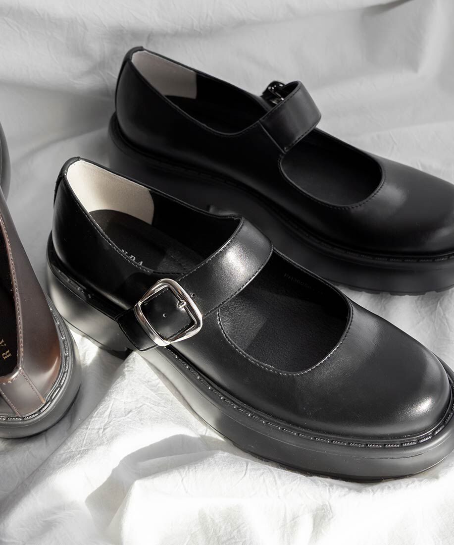  「ベーシックデザインメリージェーン」|ローファー|