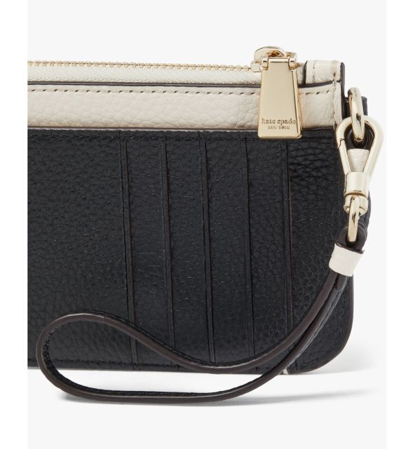 kate spade new york「アヴァ カラーブロックド コイン カード ケース リスレット」|定期入れ|