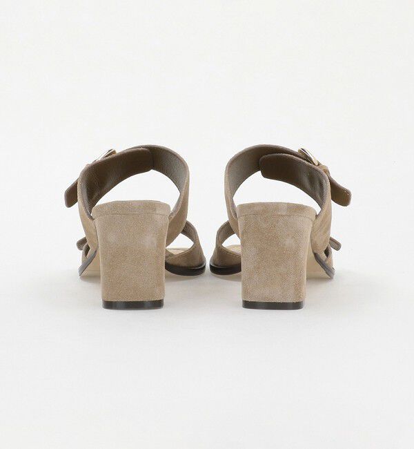 ODETTE E ODILE「ダブルワイドベルト ミュール サンダル60&uarr;」|サンダル|