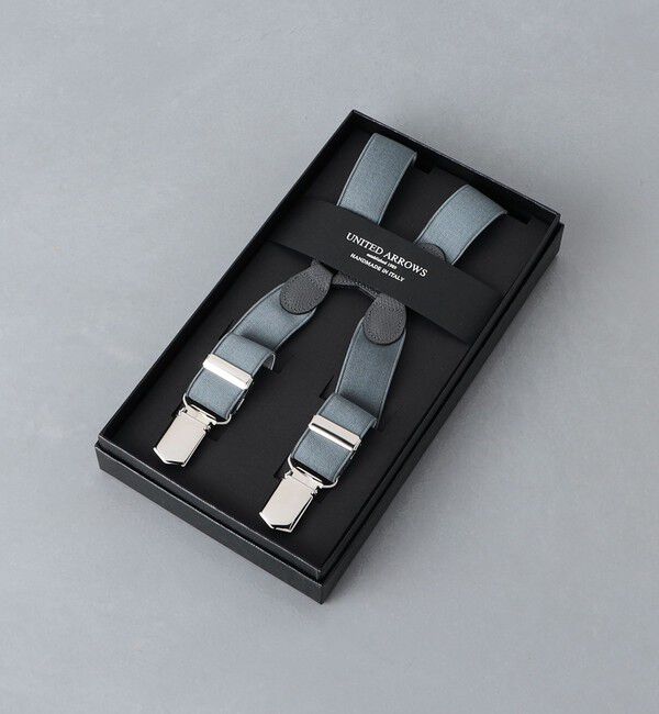 UNITED ARROWS「ナロ― ソリッド サスペンダー」|サスペンダー|