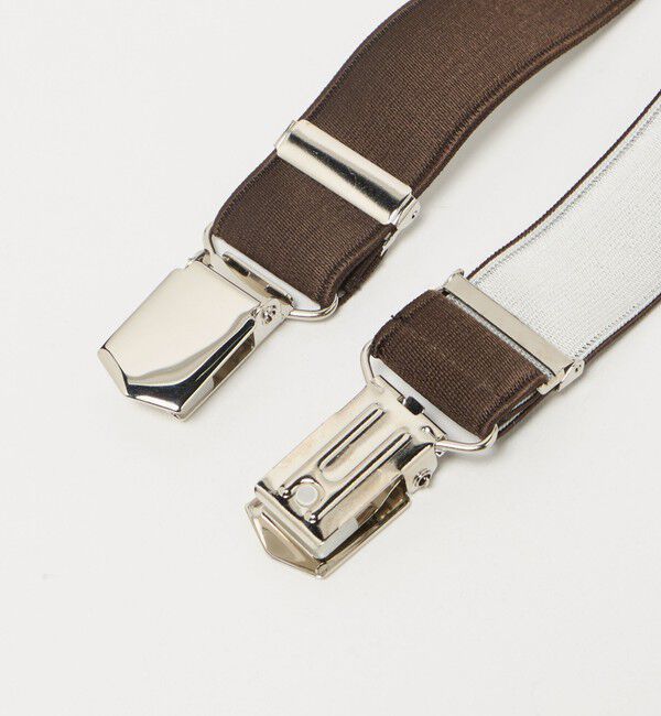 UNITED ARROWS「ナロ― ソリッド サスペンダー」|サスペンダー|
