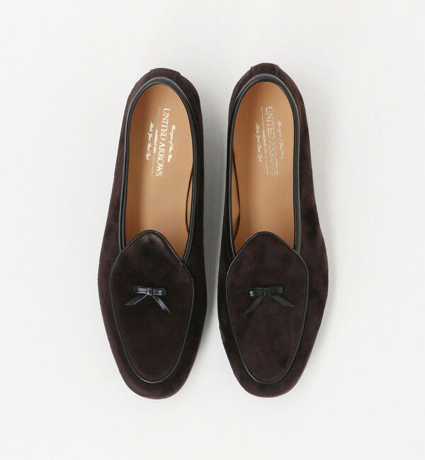 UNITED ARROWS「スエード ベルジャンシューズ」|ビジネス・ドレスシューズ|