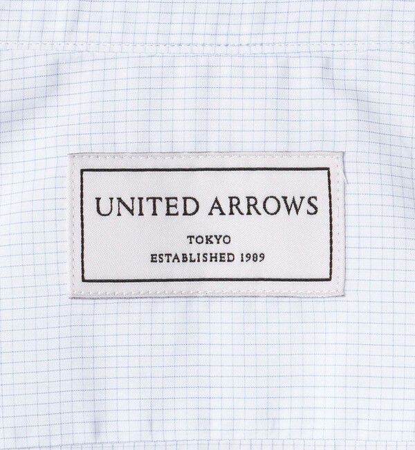 UNITED ARROWS「ALBINI グラフチェック セミワイドカラー シャツ」|シャツ・ブラウス|