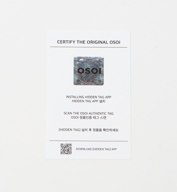 OSOI「＜OSOI＞PECAN BROT バッグ GRAY」|ショルダー・メッセンジャー|