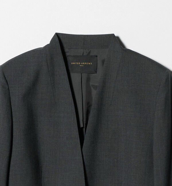 UNITED ARROWS「Vitale Barberis Canonico ノーラペルジャケット 26SS」|ノーカラージャケット|