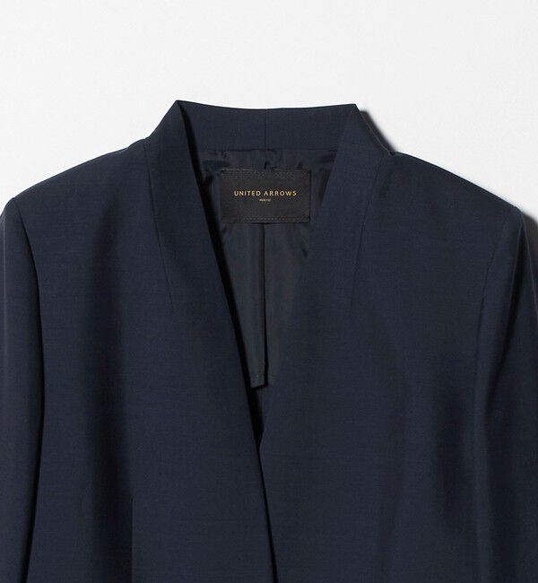 UNITED ARROWS「Vitale Barberis Canonico ノーラペルジャケット 26SS」|ノーカラージャケット|