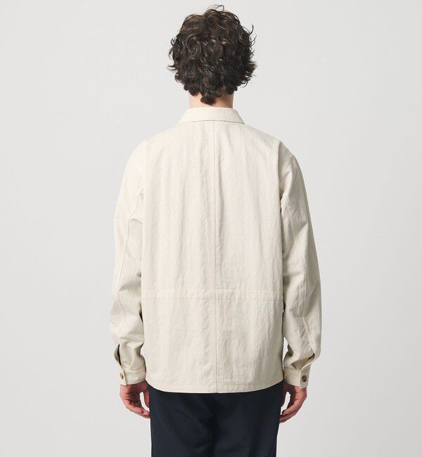 UNITED ARROWS「ツイル ミリタリー オーバーシャツ」|シャツ・ブラウス|