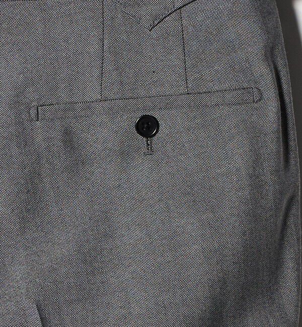 UNITED ARROWS「サイドアジャスター 1プリーツ スラックス」|スラックス|