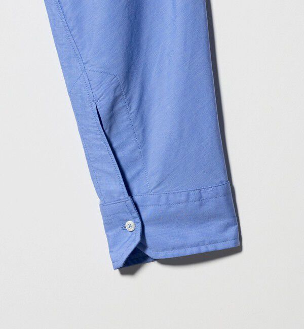 UNITED ARROWS「＜TICCA＞ノーカラー テントライン シャツ」|シャツ・ブラウス|