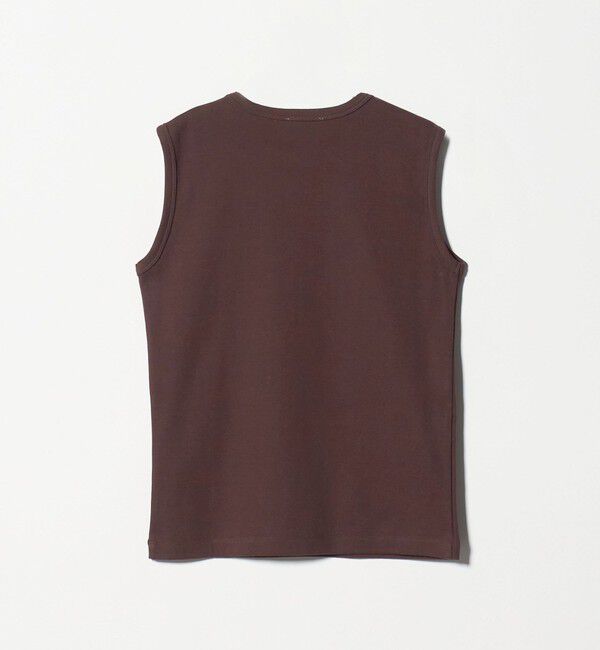 UNITED ARROWS「コットン フライス ノースリーブトップス」|Tシャツ・カットソー|