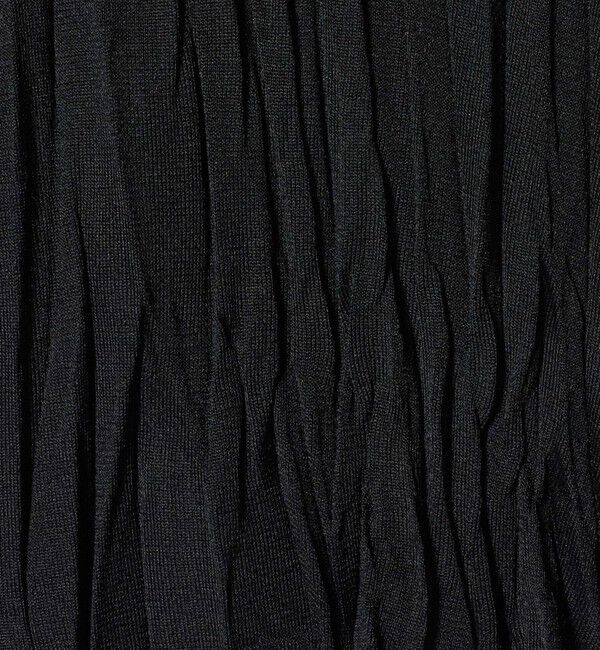 UNITED ARROWS「ランダム プリーツ ニット ‐ウォッシャブル‐」|ニット・セーター|