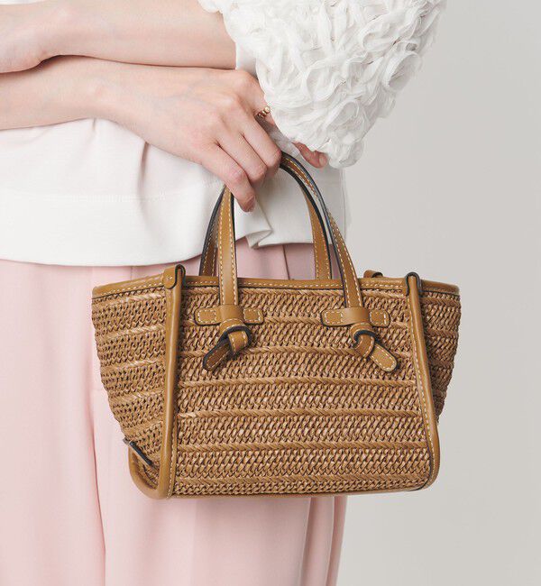 UNITED ARROWS「＜GIANNI CHIARINI＞MARCELLA MINI トートバッグ」|その他|MD.BROWN