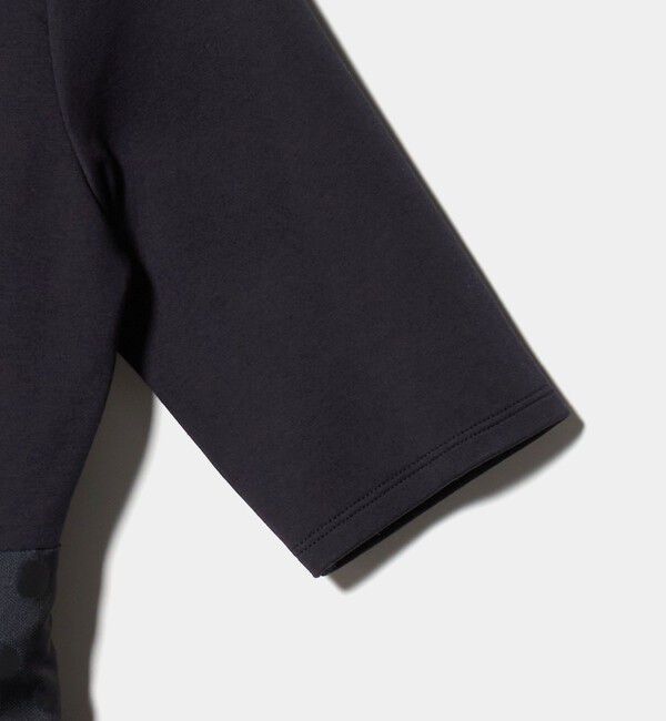 UNITED ARROWS「フィット&フレア シアー ドット ワンピース ‐ウォッシャブル‐」|ワンピース|