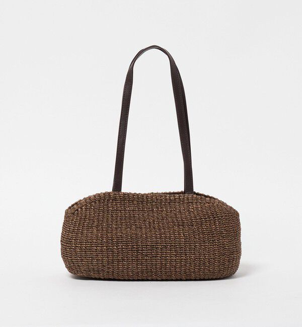 UNITED ARROWS「アバカ コクーン バッグ」|かごバッグ|