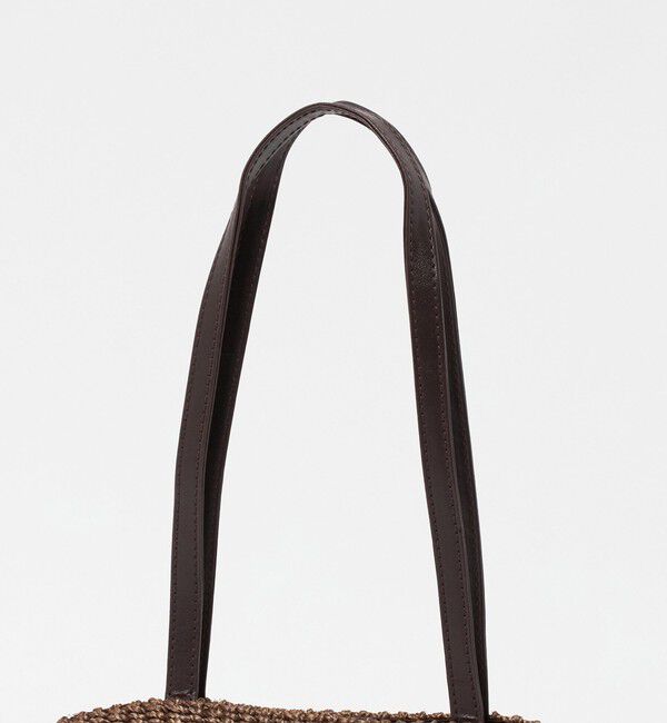 UNITED ARROWS「アバカ コクーン バッグ」|かごバッグ|