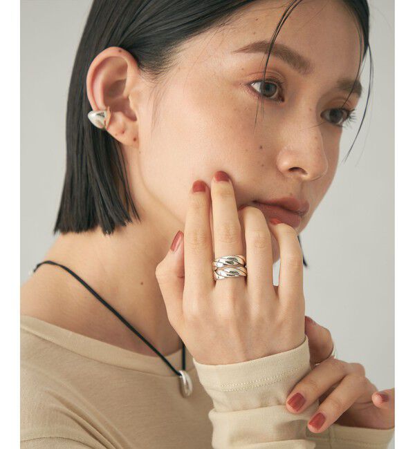 EMMEL REFINES「＜PHILIPPE AUDIBERT＞PA Nate ダブル ブレード リング＜Select by EMMEL REFINES＞」|その他|