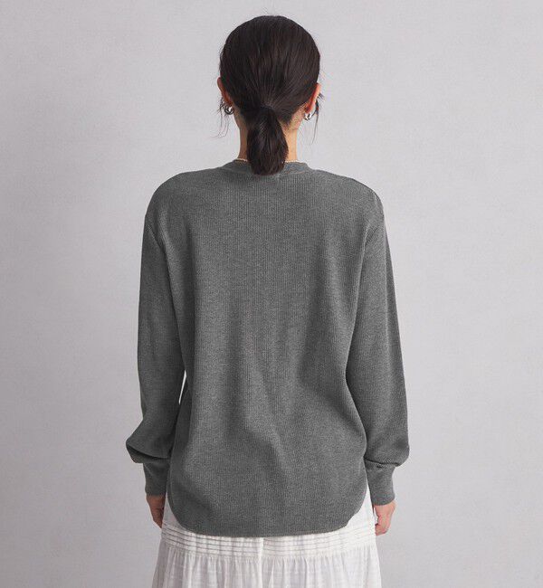 UNITED ARROWS green label relaxing「＜at ease＞ヘンリーネック ワッフル プルオーバー カットソー」|Tシャツ・カットソー|