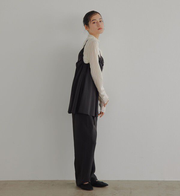 EMMEL REFINES「＜EMMEL REFINES＞EM レイヤード キャミ サロペット」|オールインワン|