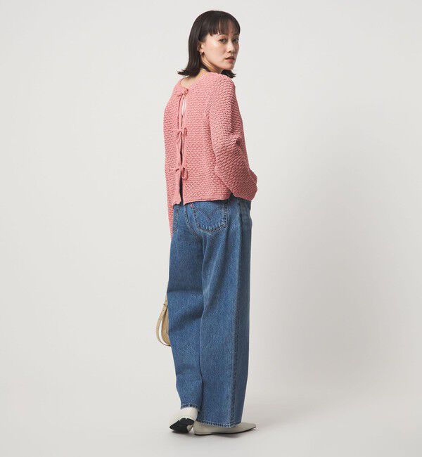 UNITED ARROWS green label relaxing「メッシュ ニット 2WAY プルオーバー ウォッシャブル」|ニット・セーター|