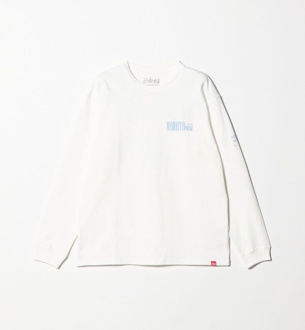 UNITED ARROWS green label relaxing「【別注】＜Manhattan Portage＞プリント 長袖 Tシャツ」|Tシャツ・カットソー|