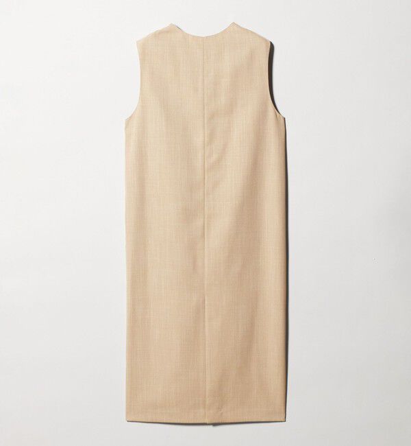 UNITED ARROWS green label relaxing「［size SHORTあり］リネンライク キーネック ジャンパースカート」|ジャンパースカート|