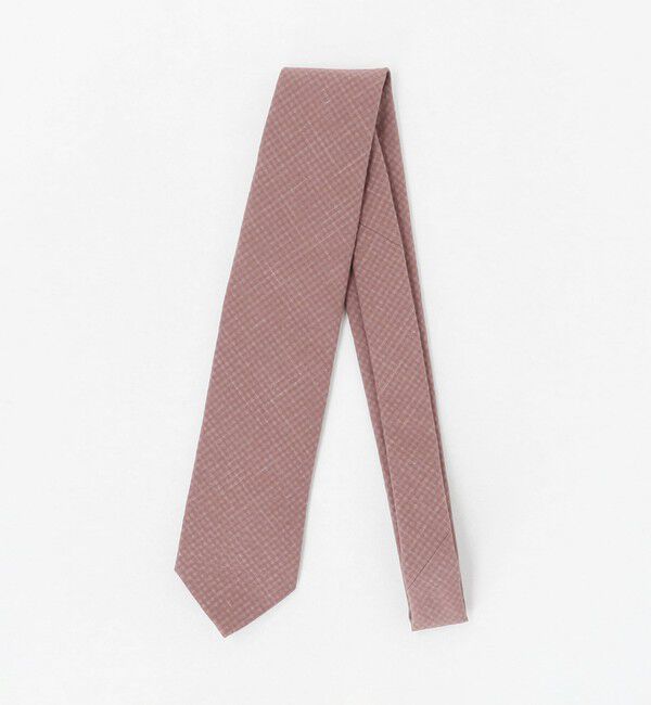 UNITED ARROWS green label relaxing「＜Bleck＞8.0cm REDA サッカー ネクタイ」|ネクタイ・蝶ネクタイ|PINK