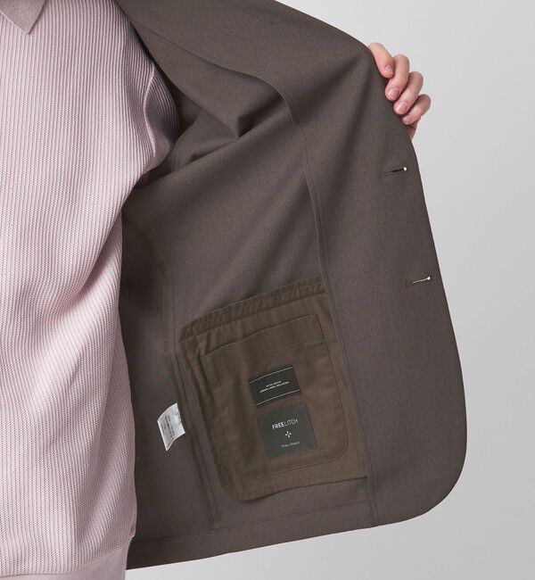 UNITED ARROWS green label relaxing「FREELITCH カジュアル 2B ジャケット -2WAYストレッチ・吸水速乾-」|テーラードジャケット|