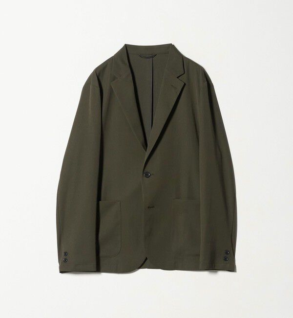 UNITED ARROWS green label relaxing「DICROS ポリエステル ツイル リラックス ジャケット -ストレッチ・撥水-」|テーラードジャケット|