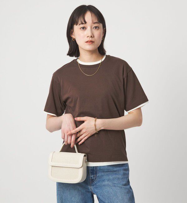 UNITED ARROWS green label relaxing「【別注】＜Hanes＞レイヤード 2セット Tシャツ」|Tシャツ・カットソー|