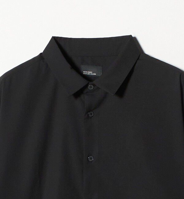 UNITED ARROWS green label relaxing「【WEB限定】JUST fit ウールライク コンフォート シャツ -横ストレッチ-」|シャツ・ブラウス|