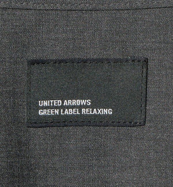 UNITED ARROWS green label relaxing「【WEB限定】JUST fit ウールライク コンフォート シャツ -横ストレッチ-」|シャツ・ブラウス|