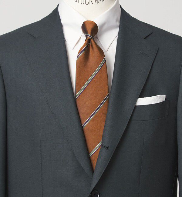 UNITED ARROWS green label relaxing「GLR シルク2 8.0cm ストライプ1 ネクタイ」|ネクタイ・蝶ネクタイ|BRICK