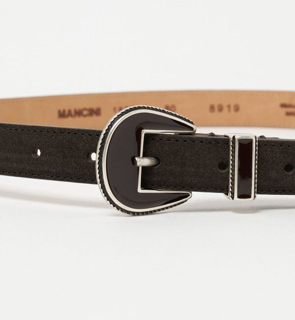 UNITED ARROWS green label relaxing「＜MANCINI 1979＞スエード ベルト」|ベルト|