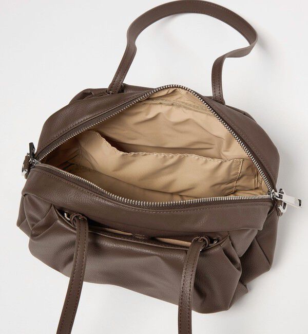 UNITED ARROWS green label relaxing「＜PARTE＞2WAYギャザーボストンバッグ はっ水」|ショルダー・メッセンジャー|