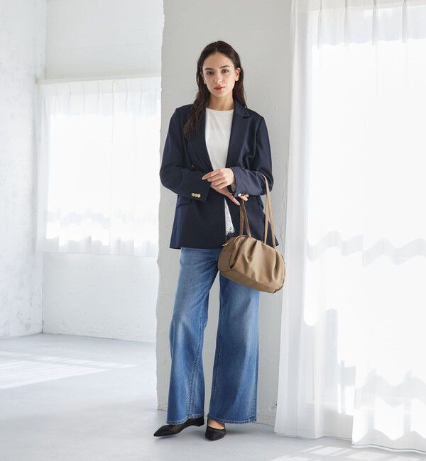 UNITED ARROWS green label relaxing「＜PARTE＞2WAYギャザーボストンバッグ はっ水」|ショルダー・メッセンジャー|