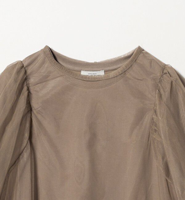 UNITED ARROWS green label relaxing「チュール 2WAY プルオーバー」|Tシャツ・カットソー|