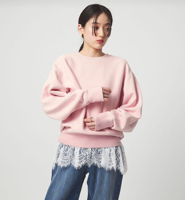 UNITED ARROWS green label relaxing「スソ レース プルオーバー カットソー」|Tシャツ・カットソー|