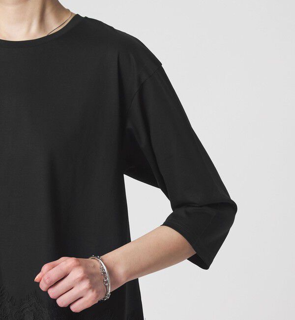 UNITED ARROWS green label relaxing「スソ レース プルオーバー カットソー」|Tシャツ・カットソー|