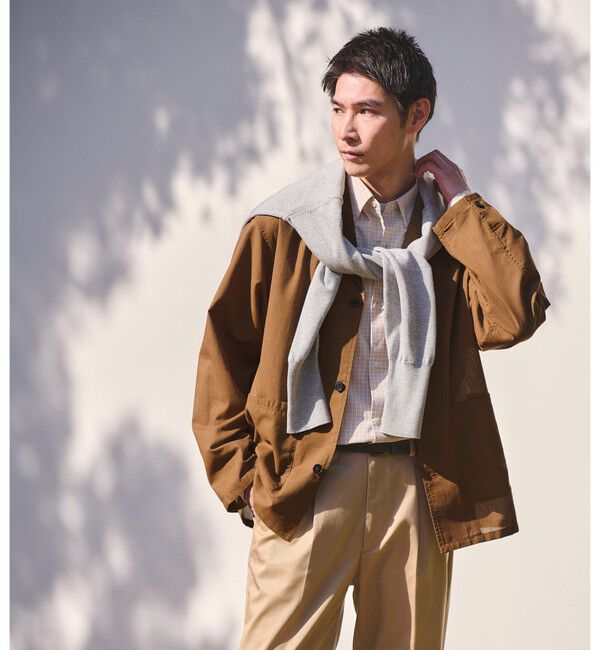 UNITED ARROWS green label relaxing「BREEZY メッシュ カバーオール ジャケット -通気性-」|ブルゾン・スタジャン|MOCA