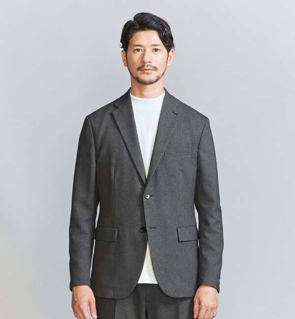 BEAUTY&YOUTH UNITED ARROWS「【WEB限定 WARDROBE SMART】LANATEC セットアップ/背抜きジャケット＆イージーパンツ」|スーツ|