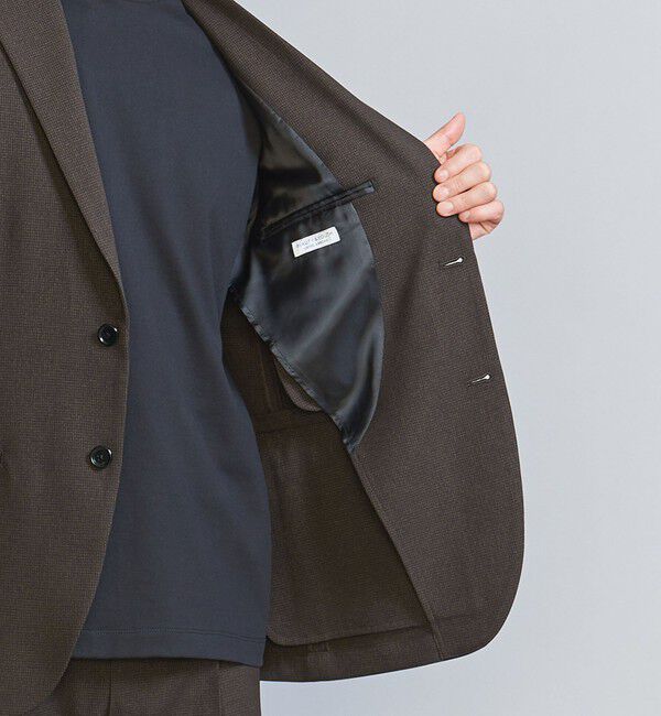 BEAUTY&YOUTH UNITED ARROWS「【WEB限定 WARDROBE SMART】LANATEC セットアップ/背抜きジャケット＆イージーパンツ」|スーツ|