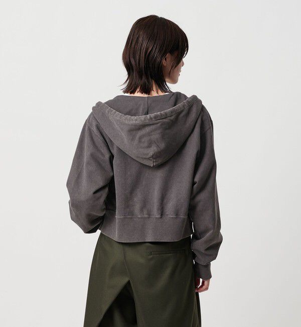 BEAUTY&YOUTH UNITED ARROWS「コットン ショートフロントジップパーカー」|カーディガン|