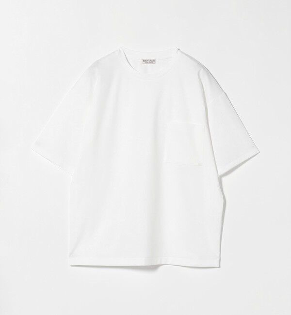BEAUTY&YOUTH UNITED ARROWS「SRJA フォルム 1ポケット クルーネック ショートスリーブ Tシャツ」|Tシャツ・カットソー|