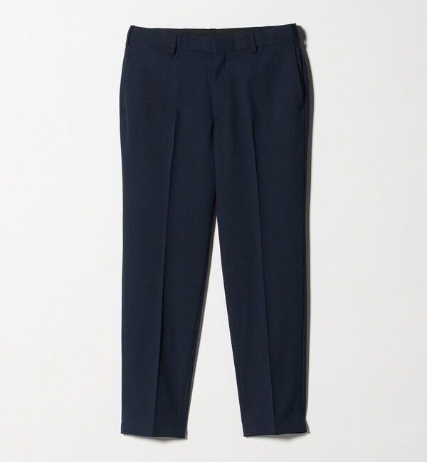 BEAUTY&YOUTH UNITED ARROWS「ピンヘッド ポリエステル ノープリーツ スリム パンツ NO.1 セットアップ対応可能」|チノ|