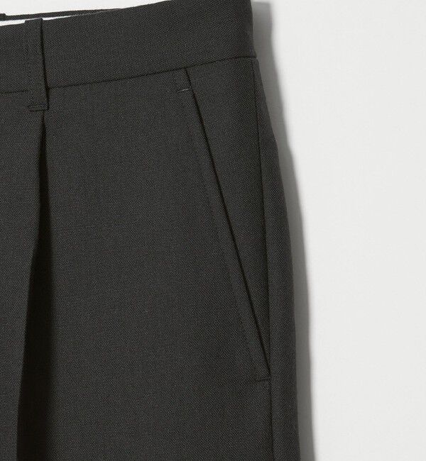 STEVEN ALAN「＜Steven Alan＞ ウール オックスフォード アウト ワンプリーツ スラックス」|スラックス|