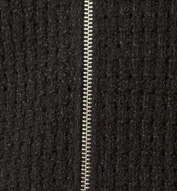 BEAUTY&YOUTH UNITED ARROWS「ブークレ レース ジップ ポロジャケット ウォッシャブル」|カーディガン|