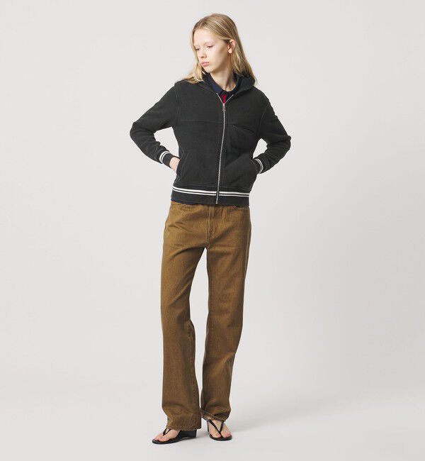 ATTISESSION「＜ATTISESSION＞ブリーチ スウェット フーディー」|パーカー|BLACK