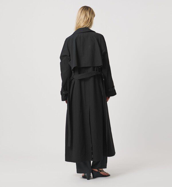 ATTISESSION「＜ATTISESSION＞コットン ナイロン カットオフ トレンチ コート」|トレンチコート|