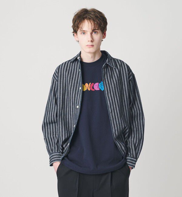 BEAUTY&YOUTH UNITED ARROWS「ストライプ デニム オーバー シャツ」|シャツ・ブラウス|